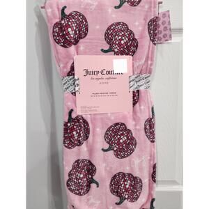 Rare VHTF Juicy Couture Home Y2K Halloween Soft Plush Throw Blanket NWT
